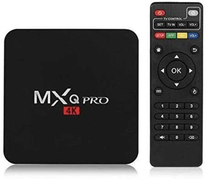 MXQ Pro 4K Android Smart TV Box - Netflix, Disney, Amazon Prime, Youtube ++