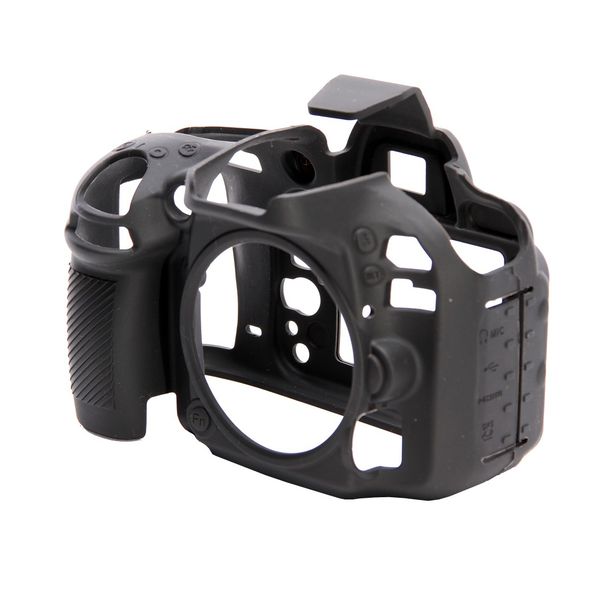 easyCover PRO Silicone Camera Case for Nikon D600 and D610 - Black