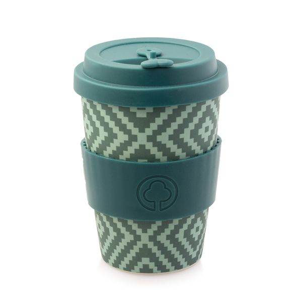 Bamboo Eco Cup - 400ml - Blue