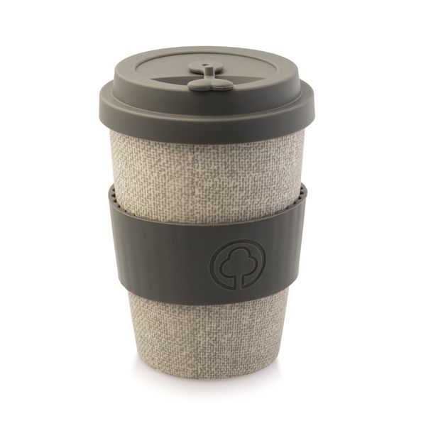 Bamboo Eco Cup - 400ml - Grey