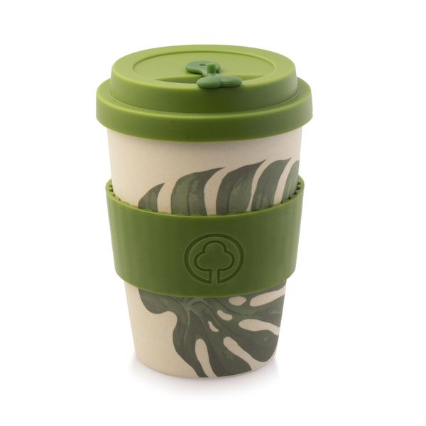 Bamboo Eco Cup - 400ml - Leaf