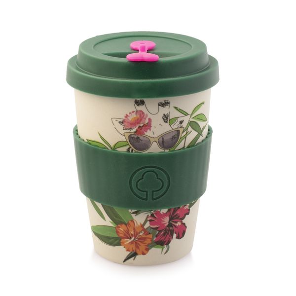 Bamboo Eco Cup - 400ml - Safari