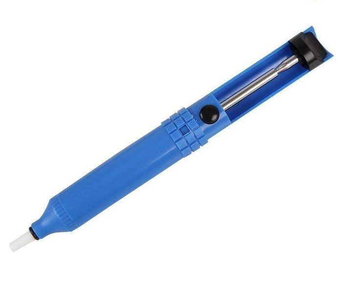 Duratool: Desoldering Pump - Plastic Body - Blue - PTFE Nozzle - ZD-809/87-8091