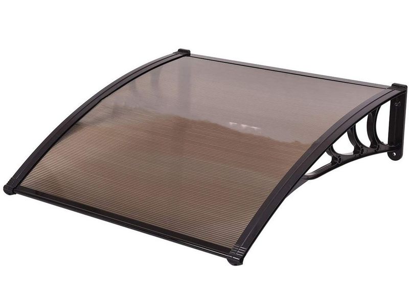 ZYS - Multiwall Awning For UV Rain protection 1.2 x 1m ( Bronze )