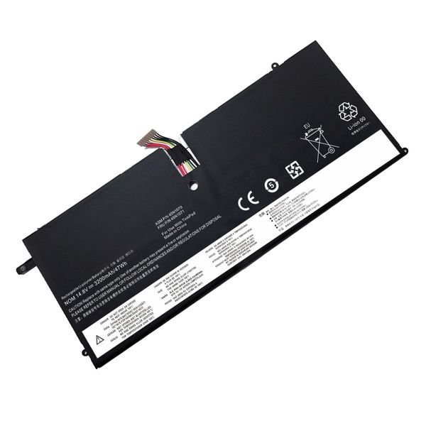 Battery for Lenovo ThinkPad X1 Carbon 1st Gen (ASM 45N1070,FRU P/N 45N1071)