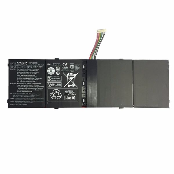 Battery for Acer Aspire R7-571,R7-572,M5-583P,V5-572P,V5-572G,(AP13B8K,AP13B3K)