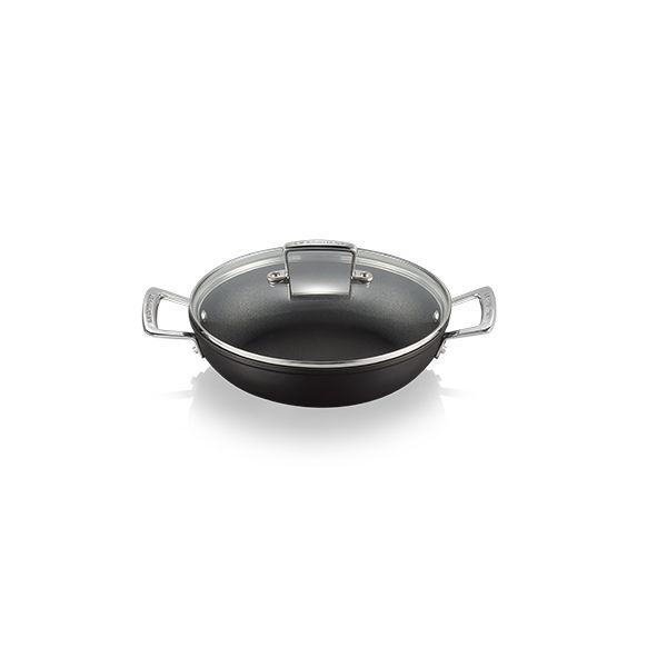 Le Creuset Toughened Non-Stick Shallow Casserole - 24cm