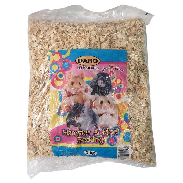 Daro Hamster &amp; Mice Bedding- Wood Shavings 1kg