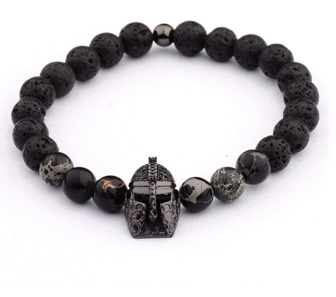 Spartan warrior Bracelet in Grey