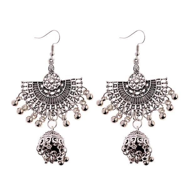 Mishka Jhumka earrings in Silver