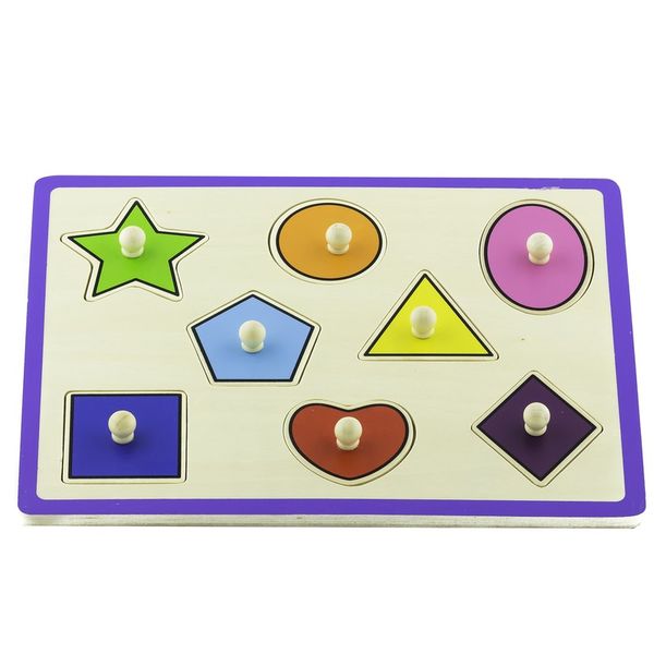 VIGA Peg Puzzle Shapes