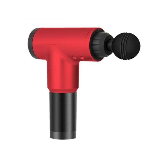 Massage Gun with 4 Changeable Heads - Red