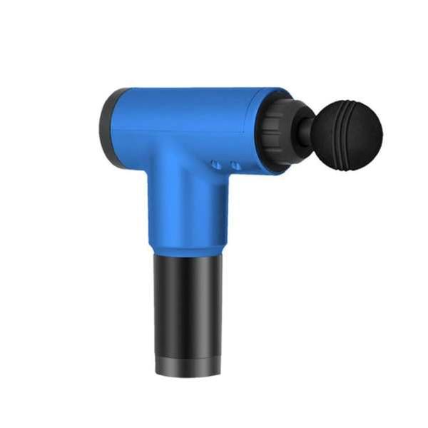 Massage Gun with 4 Changeable Heads - Blue