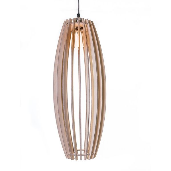 Taillifer-Barrel 70-Pendant light- Birch Plywood-Pure