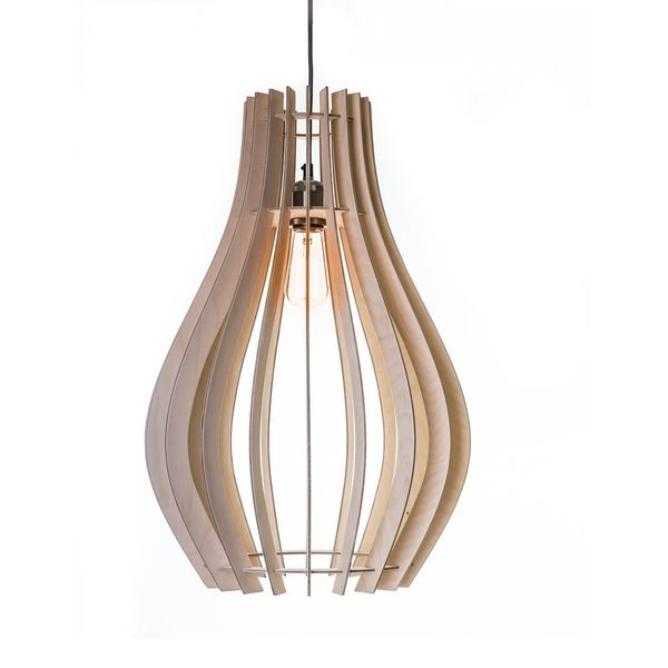 Taillifer-Butternut 60-Pendant light- Birch Plywood-Pure