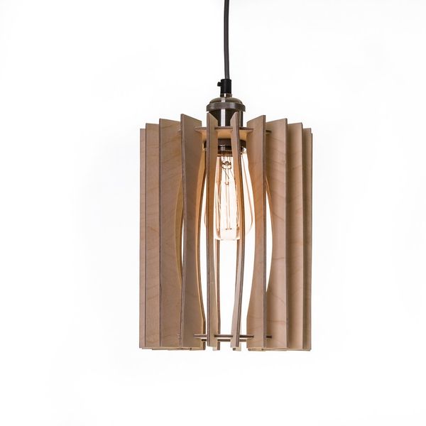 Taillifer-Chime 30-Pendant light- Birch Plywood-Pure