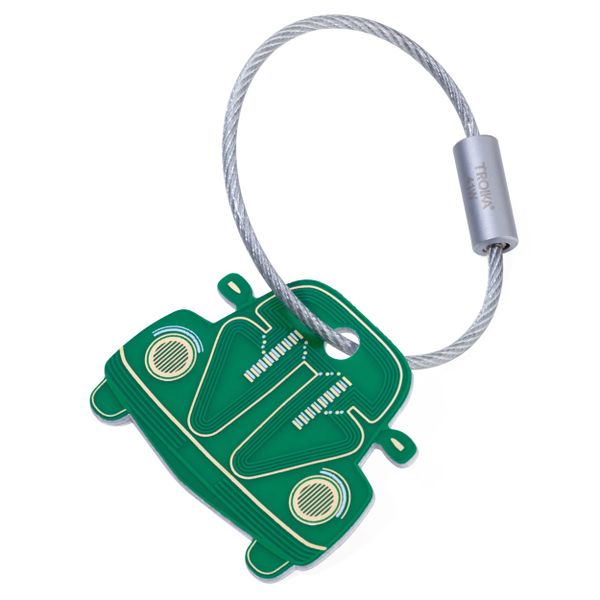 Troika Keyring Classic VW Beetle Circuit Board Look E-Beetle