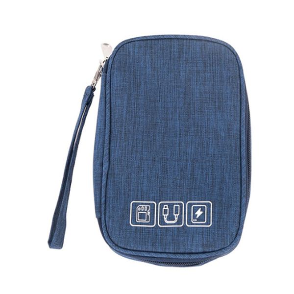 Mini Cable and Accessories Organiser - Navy