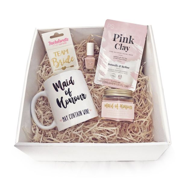 Oohlala Be my Maid of Honour Mug &amp; Beauty Gift box