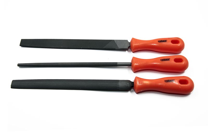 3 Pc Steel File Set 200mm