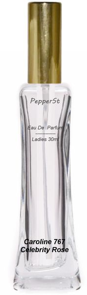 PepperST Perfume - Caroline 767 Celebrity Rose - For Her - 100ml