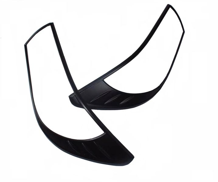 Head Lamp Trim for Toyota Hilux 2016+, Day Light, Matte Black