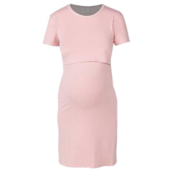 Hannah Grace Maternity Pink Breastfeeding Nightie