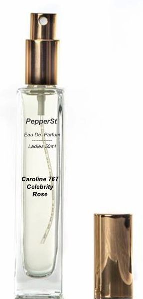 PepperST Perfume - Caroline 767 Celebrity Rose - For Her - 100ml