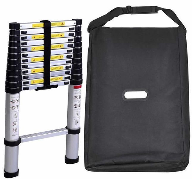 ZYS Telescopic Ladder with Carry Bag - 5.2m