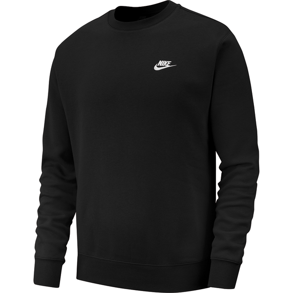 Nike Men's Sportswear Club Long Sleeve Crew-Neck Top