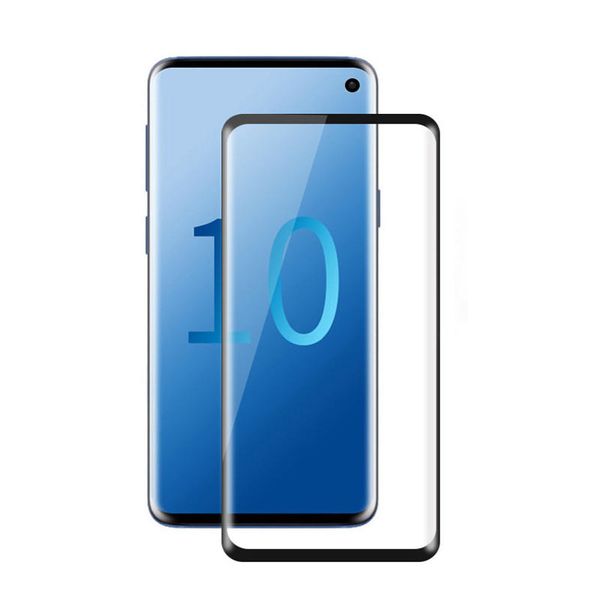 ZF 2-in-1 Screen Protector Compatible with Samsung Galaxy S10e -Side Sticky