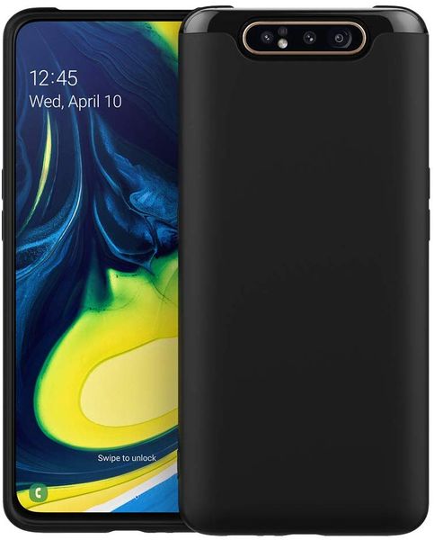 CellTime Galaxy A80 Silicone Shock Resistant Cover - Blue