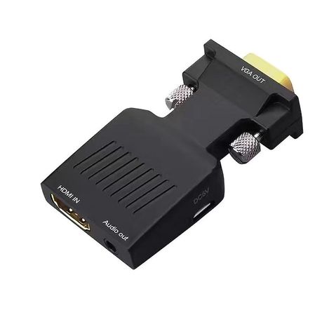 PC To TV Converter VGA To HDMI Adapter - 1080P Converter For Computer To HDTV/Monitor With Audio Onten Video Converter