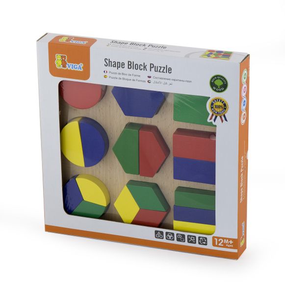 VIGA Shape Block Puzzle