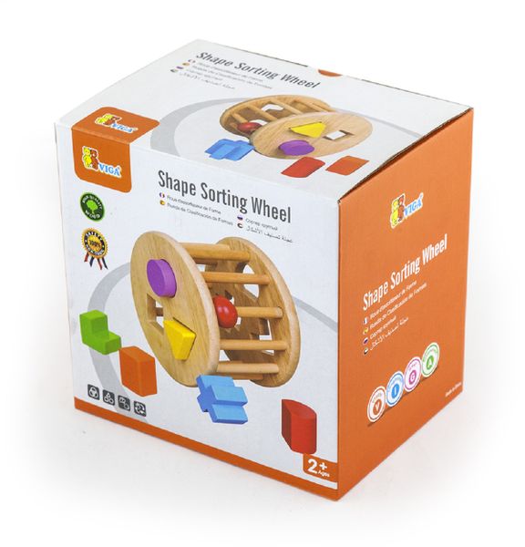 VIGA Shape Sorting Wheel