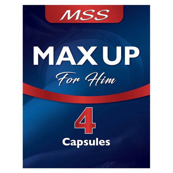 Mss Male Max Up Capsules 500mg x 4