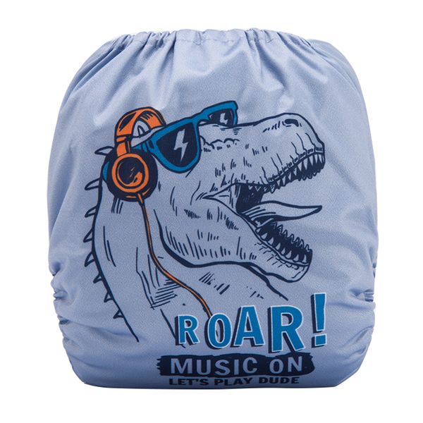 Baby Dino Cloth Diaper One Size Fits Most