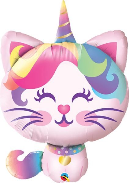 38inch Foil Balloon Mythical Caticorn