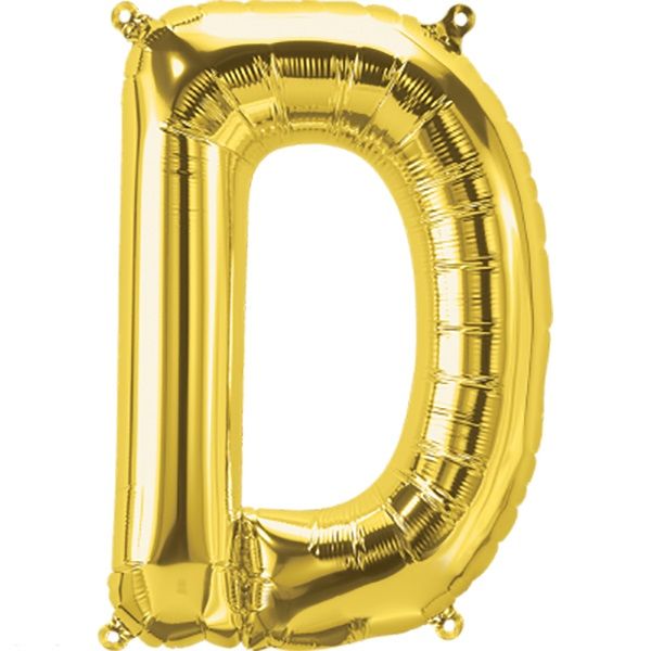 34inch Foil Balloon Letter D
