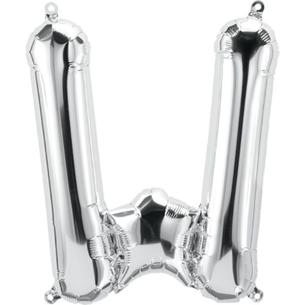 34inch Foil Balloon Letter W