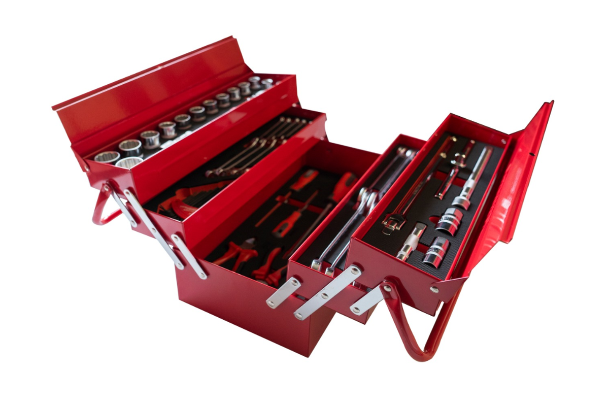 Kennedy Cantilever Toolbox 62 Piece Shop Today. Get it Tomorrow