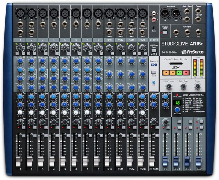 Presonus Studiolive AR-16 C Mixer / Audio Interface