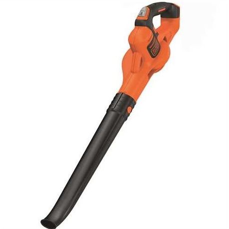 Black and decker leaf blower deals battery