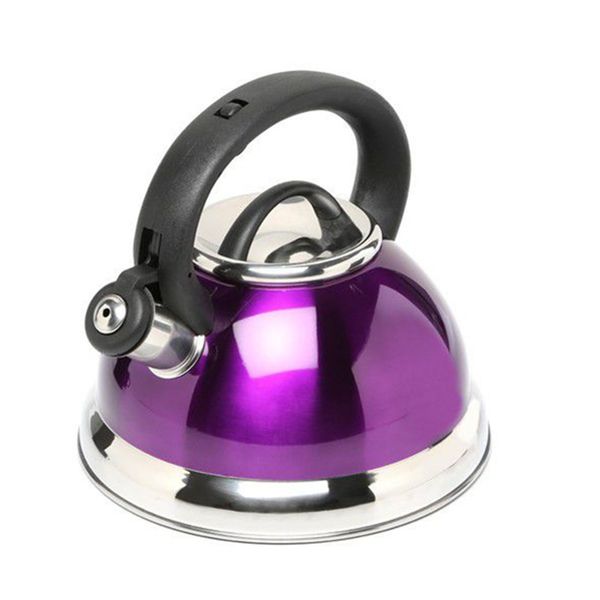 3.0L Stainless Steel Whistling Kettle - Purple