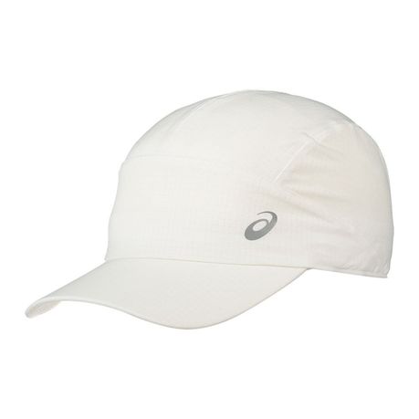 asics white running hat