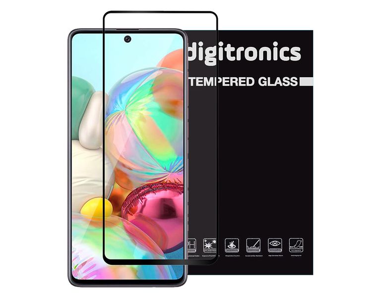 Full Coverage Protective Tempered Glass for Samsung Galaxy A71
