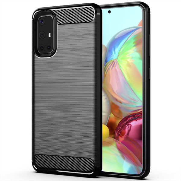 Slimfit Shockproof Carbon Design Case for Samsung Galaxy A71