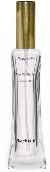 PepperSt Perfume - Black is X - For Her - 30ml