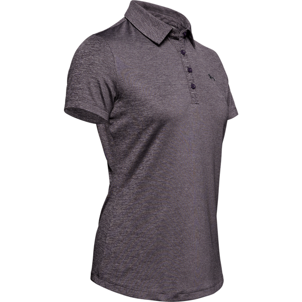 Under Armour Women's Zinger Golf Short Sleeve Polo Pink
