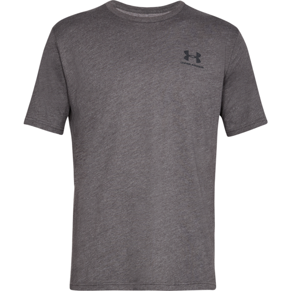 Under Armour Men's Sportstyle Left Chest Training Shirt Black